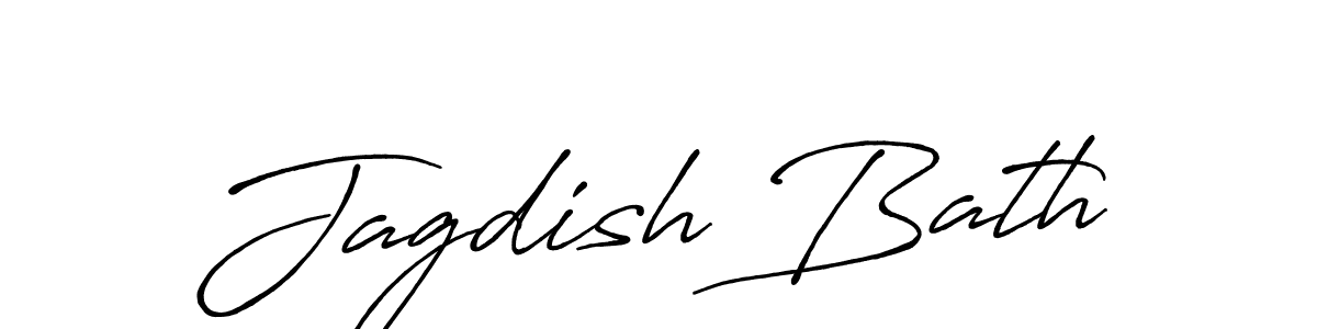 Once you've used our free online signature maker to create your best signature Antro_Vectra_Bolder style, it's time to enjoy all of the benefits that Jagdish Bath name signing documents. Jagdish Bath signature style 7 images and pictures png