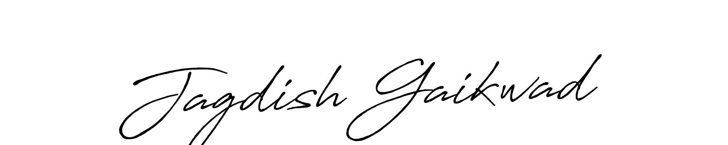 Make a short Jagdish Gaikwad signature style. Manage your documents anywhere anytime using Antro_Vectra_Bolder. Create and add eSignatures, submit forms, share and send files easily. Jagdish Gaikwad signature style 7 images and pictures png