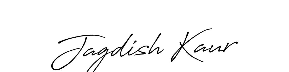 Also we have Jagdish Kaur name is the best signature style. Create professional handwritten signature collection using Antro_Vectra_Bolder autograph style. Jagdish Kaur signature style 7 images and pictures png