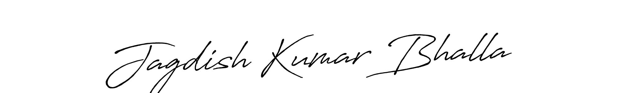 Also You can easily find your signature by using the search form. We will create Jagdish Kumar Bhalla name handwritten signature images for you free of cost using Antro_Vectra_Bolder sign style. Jagdish Kumar Bhalla signature style 7 images and pictures png