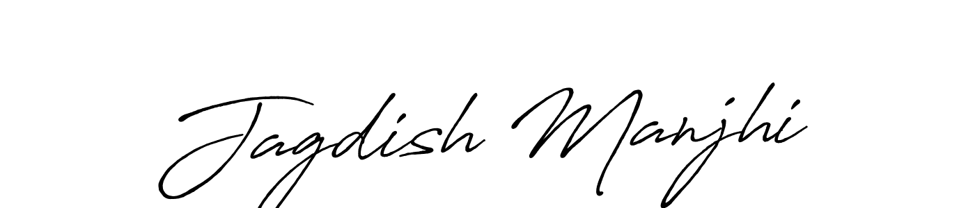 Use a signature maker to create a handwritten signature online. With this signature software, you can design (Antro_Vectra_Bolder) your own signature for name Jagdish Manjhi. Jagdish Manjhi signature style 7 images and pictures png