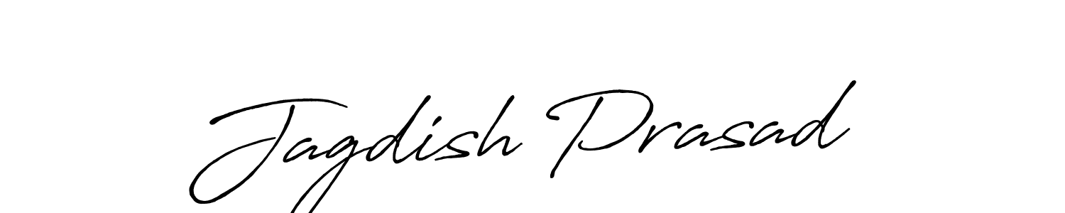 Design your own signature with our free online signature maker. With this signature software, you can create a handwritten (Antro_Vectra_Bolder) signature for name Jagdish Prasad . Jagdish Prasad  signature style 7 images and pictures png