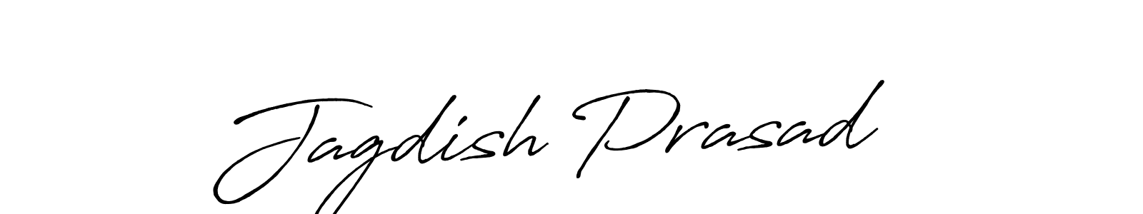 Create a beautiful signature design for name Jagdish Prasad  . With this signature (Antro_Vectra_Bolder) fonts, you can make a handwritten signature for free. Jagdish Prasad   signature style 7 images and pictures png