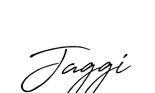 Make a beautiful signature design for name Jaggi. With this signature (Antro_Vectra_Bolder) style, you can create a handwritten signature for free. Jaggi signature style 7 images and pictures png