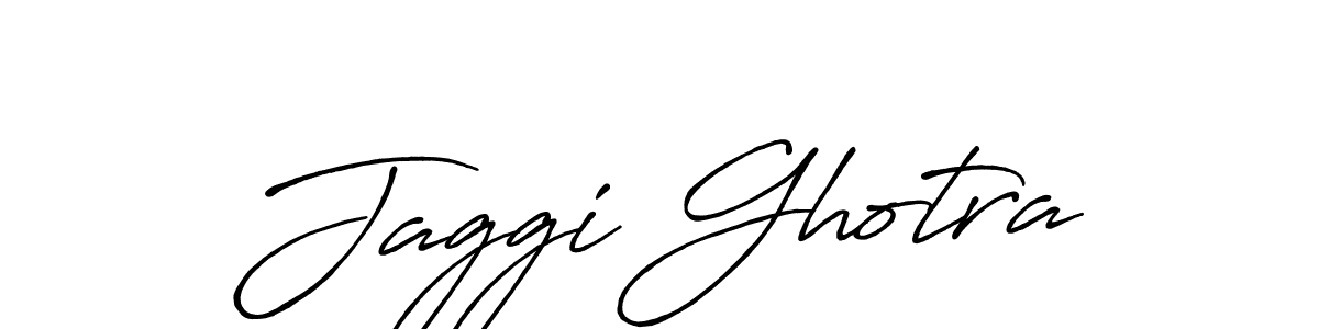 Also we have Jaggi Ghotra name is the best signature style. Create professional handwritten signature collection using Antro_Vectra_Bolder autograph style. Jaggi Ghotra signature style 7 images and pictures png