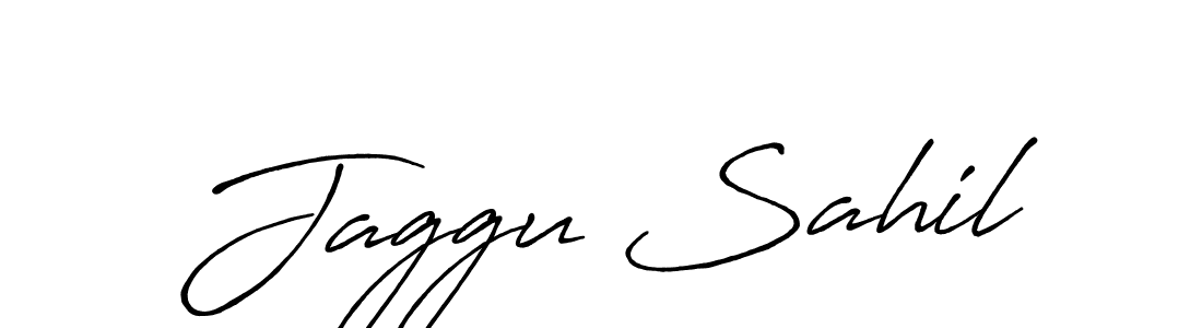 Here are the top 10 professional signature styles for the name Jaggu Sahil. These are the best autograph styles you can use for your name. Jaggu Sahil signature style 7 images and pictures png