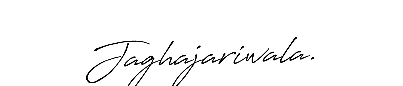 Design your own signature with our free online signature maker. With this signature software, you can create a handwritten (Antro_Vectra_Bolder) signature for name Jaghajariwala.. Jaghajariwala. signature style 7 images and pictures png