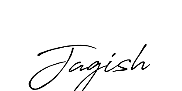 How to make Jagish signature? Antro_Vectra_Bolder is a professional autograph style. Create handwritten signature for Jagish name. Jagish signature style 7 images and pictures png