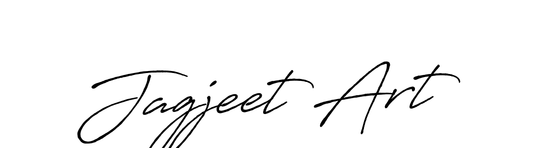 Jagjeet Art stylish signature style. Best Handwritten Sign (Antro_Vectra_Bolder) for my name. Handwritten Signature Collection Ideas for my name Jagjeet Art. Jagjeet Art signature style 7 images and pictures png