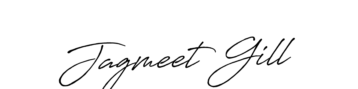 Use a signature maker to create a handwritten signature online. With this signature software, you can design (Antro_Vectra_Bolder) your own signature for name Jagmeet Gill. Jagmeet Gill signature style 7 images and pictures png