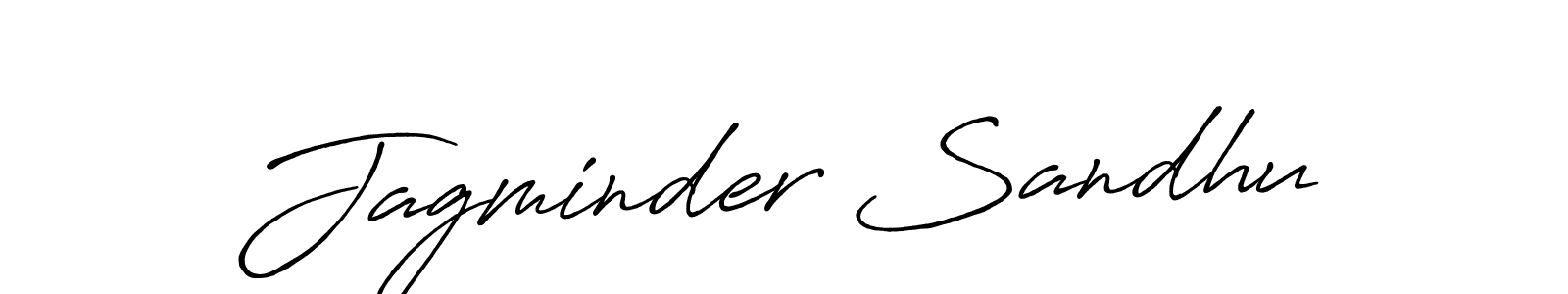 Also You can easily find your signature by using the search form. We will create Jagminder Sandhu name handwritten signature images for you free of cost using Antro_Vectra_Bolder sign style. Jagminder Sandhu signature style 7 images and pictures png