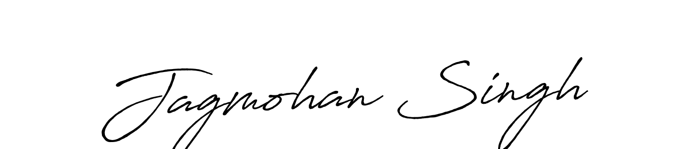 It looks lik you need a new signature style for name Jagmohan Singh. Design unique handwritten (Antro_Vectra_Bolder) signature with our free signature maker in just a few clicks. Jagmohan Singh signature style 7 images and pictures png