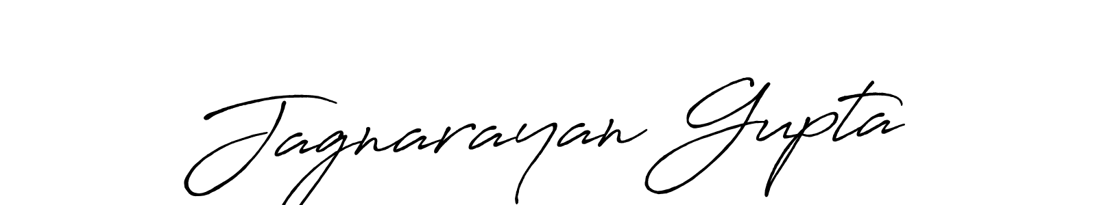 How to make Jagnarayan Gupta name signature. Use Antro_Vectra_Bolder style for creating short signs online. This is the latest handwritten sign. Jagnarayan Gupta signature style 7 images and pictures png