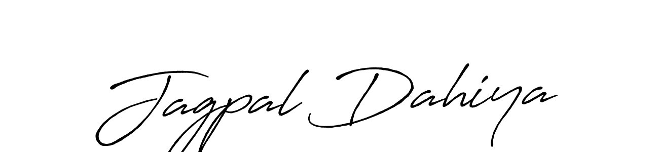 Make a beautiful signature design for name Jagpal Dahiya. With this signature (Antro_Vectra_Bolder) style, you can create a handwritten signature for free. Jagpal Dahiya signature style 7 images and pictures png