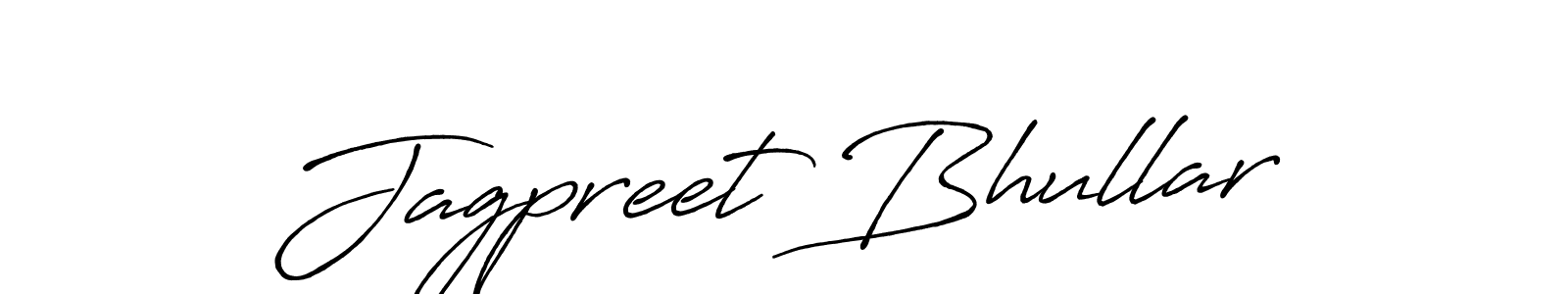 Design your own signature with our free online signature maker. With this signature software, you can create a handwritten (Antro_Vectra_Bolder) signature for name Jagpreet Bhullar. Jagpreet Bhullar signature style 7 images and pictures png