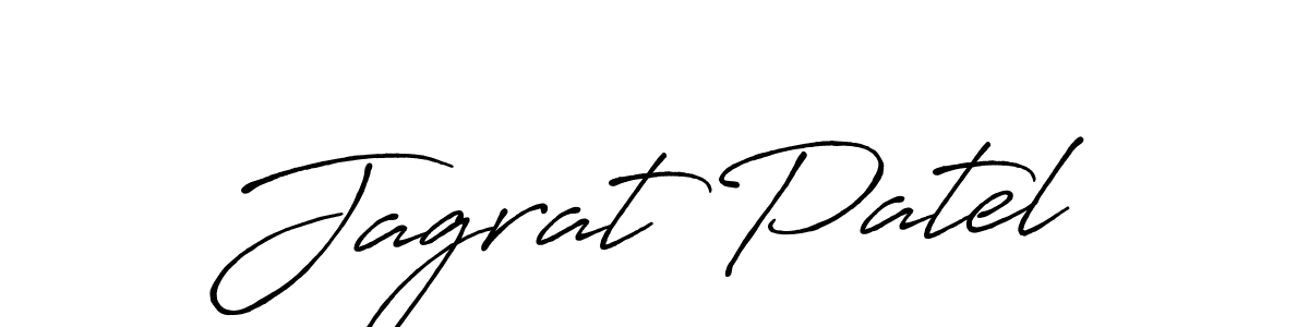 Similarly Antro_Vectra_Bolder is the best handwritten signature design. Signature creator online .You can use it as an online autograph creator for name Jagrat Patel. Jagrat Patel signature style 7 images and pictures png