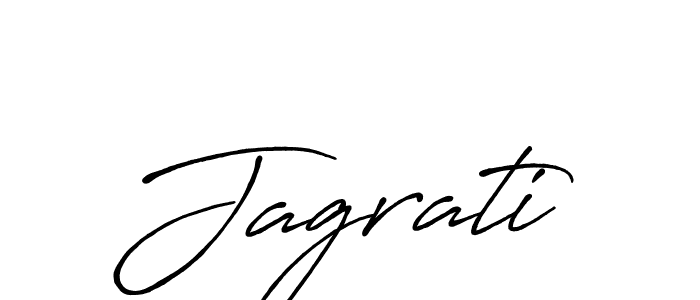 It looks lik you need a new signature style for name Jagrati. Design unique handwritten (Antro_Vectra_Bolder) signature with our free signature maker in just a few clicks. Jagrati signature style 7 images and pictures png