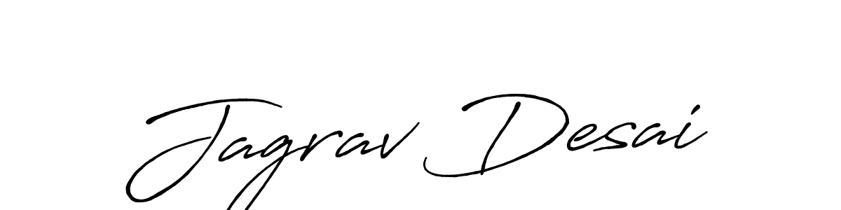 How to Draw Jagrav Desai signature style? Antro_Vectra_Bolder is a latest design signature styles for name Jagrav Desai. Jagrav Desai signature style 7 images and pictures png