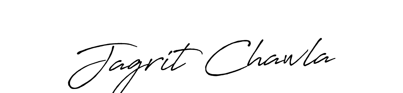 How to Draw Jagrit Chawla signature style? Antro_Vectra_Bolder is a latest design signature styles for name Jagrit Chawla. Jagrit Chawla signature style 7 images and pictures png