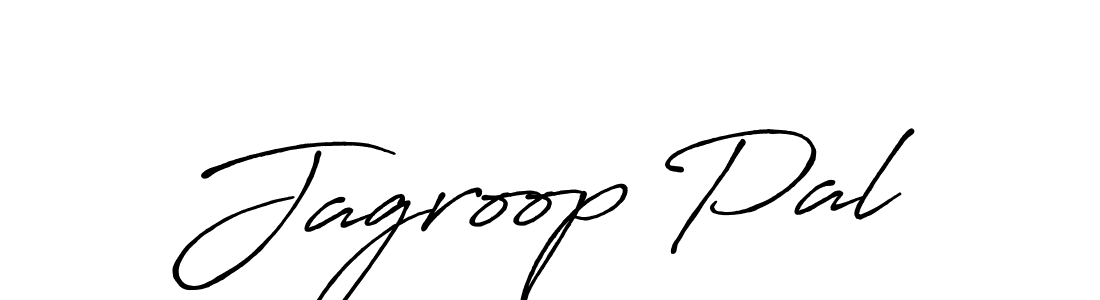 Design your own signature with our free online signature maker. With this signature software, you can create a handwritten (Antro_Vectra_Bolder) signature for name Jagroop Pal. Jagroop Pal signature style 7 images and pictures png