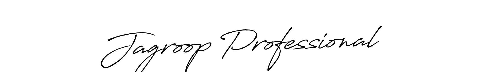 Jagroop Professional stylish signature style. Best Handwritten Sign (Antro_Vectra_Bolder) for my name. Handwritten Signature Collection Ideas for my name Jagroop Professional. Jagroop Professional signature style 7 images and pictures png