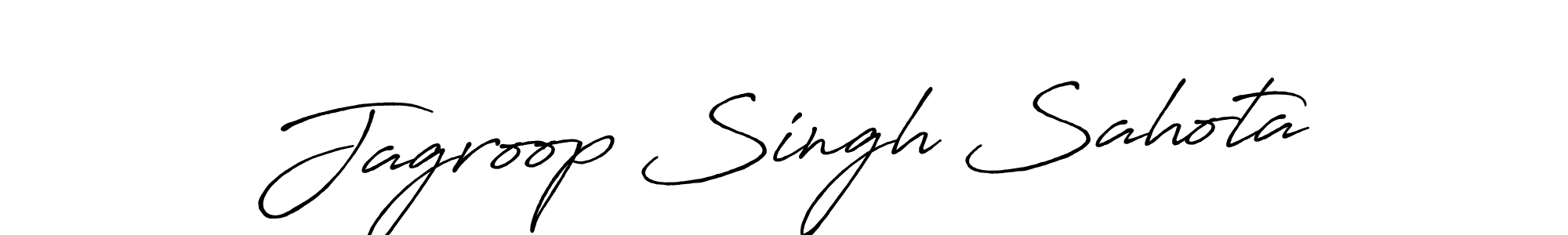 Make a short Jagroop Singh Sahota signature style. Manage your documents anywhere anytime using Antro_Vectra_Bolder. Create and add eSignatures, submit forms, share and send files easily. Jagroop Singh Sahota signature style 7 images and pictures png