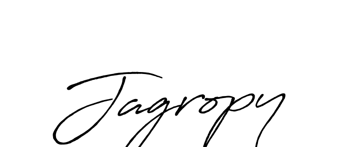 if you are searching for the best signature style for your name Jagropy. so please give up your signature search. here we have designed multiple signature styles  using Antro_Vectra_Bolder. Jagropy signature style 7 images and pictures png