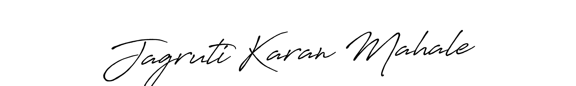 You should practise on your own different ways (Antro_Vectra_Bolder) to write your name (Jagruti Karan Mahale) in signature. don't let someone else do it for you. Jagruti Karan Mahale signature style 7 images and pictures png