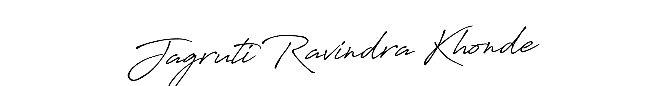 Design your own signature with our free online signature maker. With this signature software, you can create a handwritten (Antro_Vectra_Bolder) signature for name Jagruti Ravindra Khonde. Jagruti Ravindra Khonde signature style 7 images and pictures png