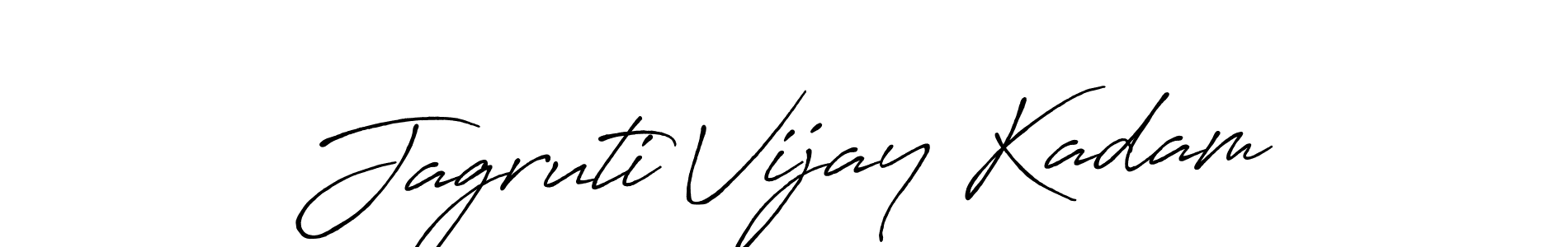 The best way (Antro_Vectra_Bolder) to make a short signature is to pick only two or three words in your name. The name Jagruti Vijay Kadam include a total of six letters. For converting this name. Jagruti Vijay Kadam signature style 7 images and pictures png