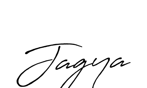 How to make Jagya signature? Antro_Vectra_Bolder is a professional autograph style. Create handwritten signature for Jagya name. Jagya signature style 7 images and pictures png