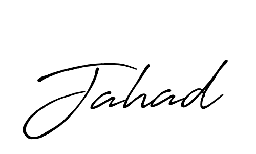 Also we have Jahad name is the best signature style. Create professional handwritten signature collection using Antro_Vectra_Bolder autograph style. Jahad signature style 7 images and pictures png