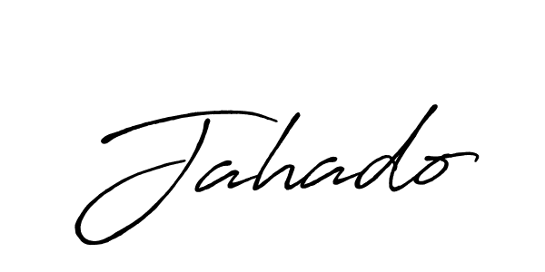 Jahado stylish signature style. Best Handwritten Sign (Antro_Vectra_Bolder) for my name. Handwritten Signature Collection Ideas for my name Jahado. Jahado signature style 7 images and pictures png