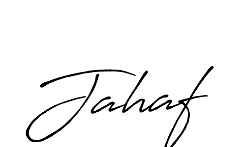 How to make Jahaf name signature. Use Antro_Vectra_Bolder style for creating short signs online. This is the latest handwritten sign. Jahaf signature style 7 images and pictures png