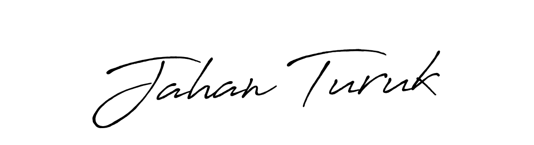 This is the best signature style for the Jahan Turuk name. Also you like these signature font (Antro_Vectra_Bolder). Mix name signature. Jahan Turuk signature style 7 images and pictures png