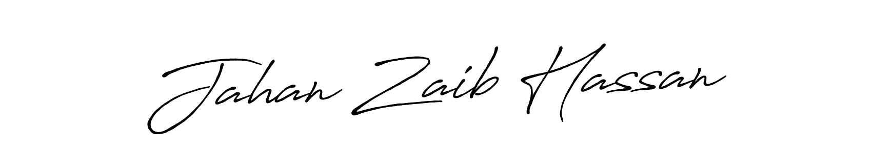 The best way (Antro_Vectra_Bolder) to make a short signature is to pick only two or three words in your name. The name Jahan Zaib Hassan include a total of six letters. For converting this name. Jahan Zaib Hassan signature style 7 images and pictures png