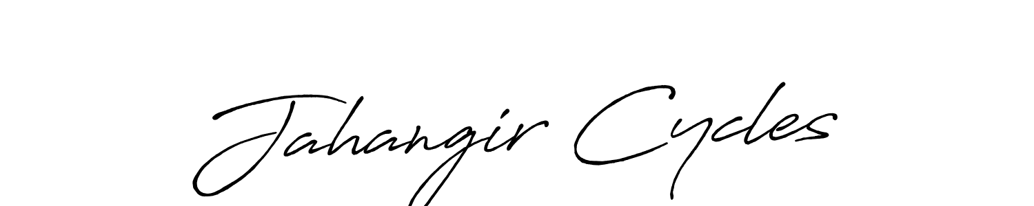 Once you've used our free online signature maker to create your best signature Antro_Vectra_Bolder style, it's time to enjoy all of the benefits that Jahangir Cycles name signing documents. Jahangir Cycles signature style 7 images and pictures png