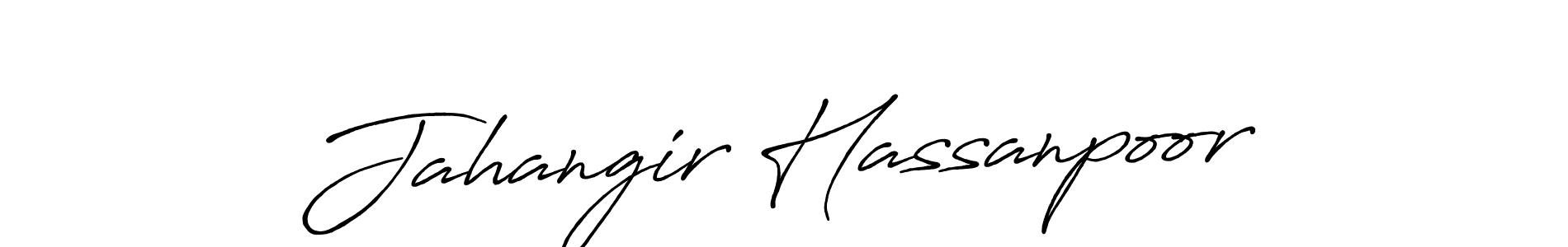 It looks lik you need a new signature style for name Jahangir Hassanpoor. Design unique handwritten (Antro_Vectra_Bolder) signature with our free signature maker in just a few clicks. Jahangir Hassanpoor signature style 7 images and pictures png