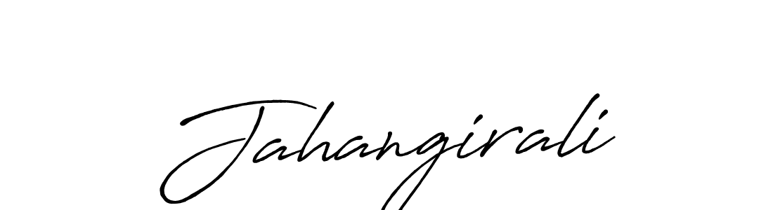 Also we have Jahangirali name is the best signature style. Create professional handwritten signature collection using Antro_Vectra_Bolder autograph style. Jahangirali signature style 7 images and pictures png