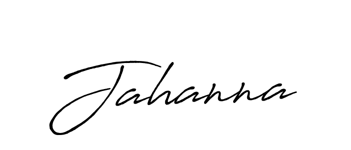 Jahanna stylish signature style. Best Handwritten Sign (Antro_Vectra_Bolder) for my name. Handwritten Signature Collection Ideas for my name Jahanna. Jahanna signature style 7 images and pictures png