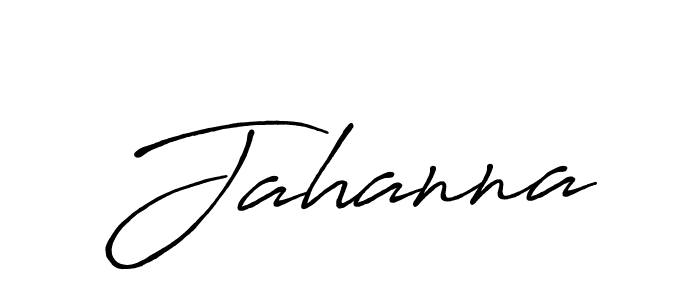 Jahanna stylish signature style. Best Handwritten Sign (Antro_Vectra_Bolder) for my name. Handwritten Signature Collection Ideas for my name Jahanna. Jahanna signature style 7 images and pictures png