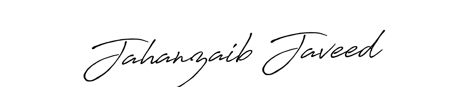 How to make Jahanzaib Javeed signature? Antro_Vectra_Bolder is a professional autograph style. Create handwritten signature for Jahanzaib Javeed name. Jahanzaib Javeed signature style 7 images and pictures png