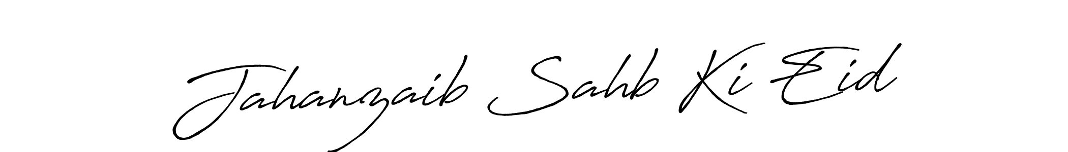 The best way (Antro_Vectra_Bolder) to make a short signature is to pick only two or three words in your name. The name Jahanzaib Sahb Ki Eid include a total of six letters. For converting this name. Jahanzaib Sahb Ki Eid signature style 7 images and pictures png