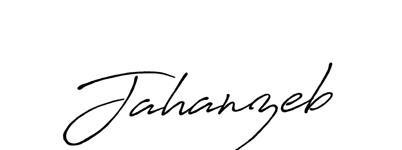 Use a signature maker to create a handwritten signature online. With this signature software, you can design (Antro_Vectra_Bolder) your own signature for name Jahanzeb. Jahanzeb signature style 7 images and pictures png