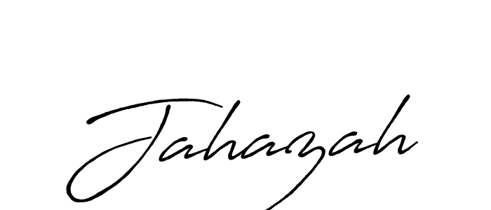 Design your own signature with our free online signature maker. With this signature software, you can create a handwritten (Antro_Vectra_Bolder) signature for name Jahazah. Jahazah signature style 7 images and pictures png