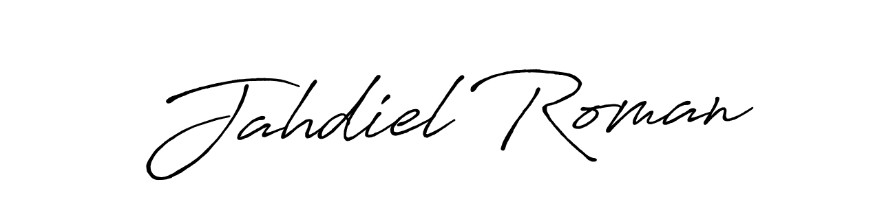 Make a beautiful signature design for name Jahdiel Roman. Use this online signature maker to create a handwritten signature for free. Jahdiel Roman signature style 7 images and pictures png