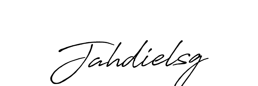It looks lik you need a new signature style for name Jahdielsg. Design unique handwritten (Antro_Vectra_Bolder) signature with our free signature maker in just a few clicks. Jahdielsg signature style 7 images and pictures png