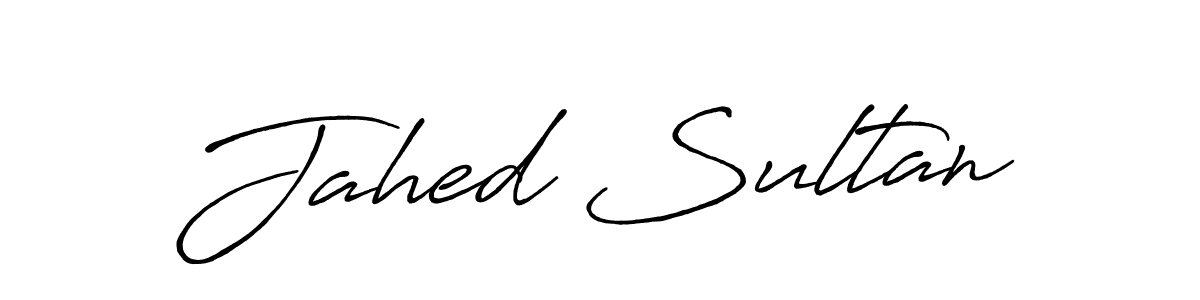 How to make Jahed Sultan signature? Antro_Vectra_Bolder is a professional autograph style. Create handwritten signature for Jahed Sultan name. Jahed Sultan signature style 7 images and pictures png