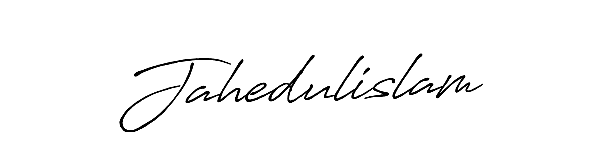 It looks lik you need a new signature style for name Jahedulislam. Design unique handwritten (Antro_Vectra_Bolder) signature with our free signature maker in just a few clicks. Jahedulislam signature style 7 images and pictures png
