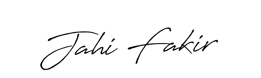 It looks lik you need a new signature style for name Jahi Fakir. Design unique handwritten (Antro_Vectra_Bolder) signature with our free signature maker in just a few clicks. Jahi Fakir signature style 7 images and pictures png